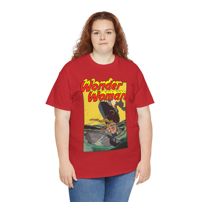 Wonder Woman Vs Cheetah T-Shirt - Rich Buckler & Dan Giordano Art - DC Comics