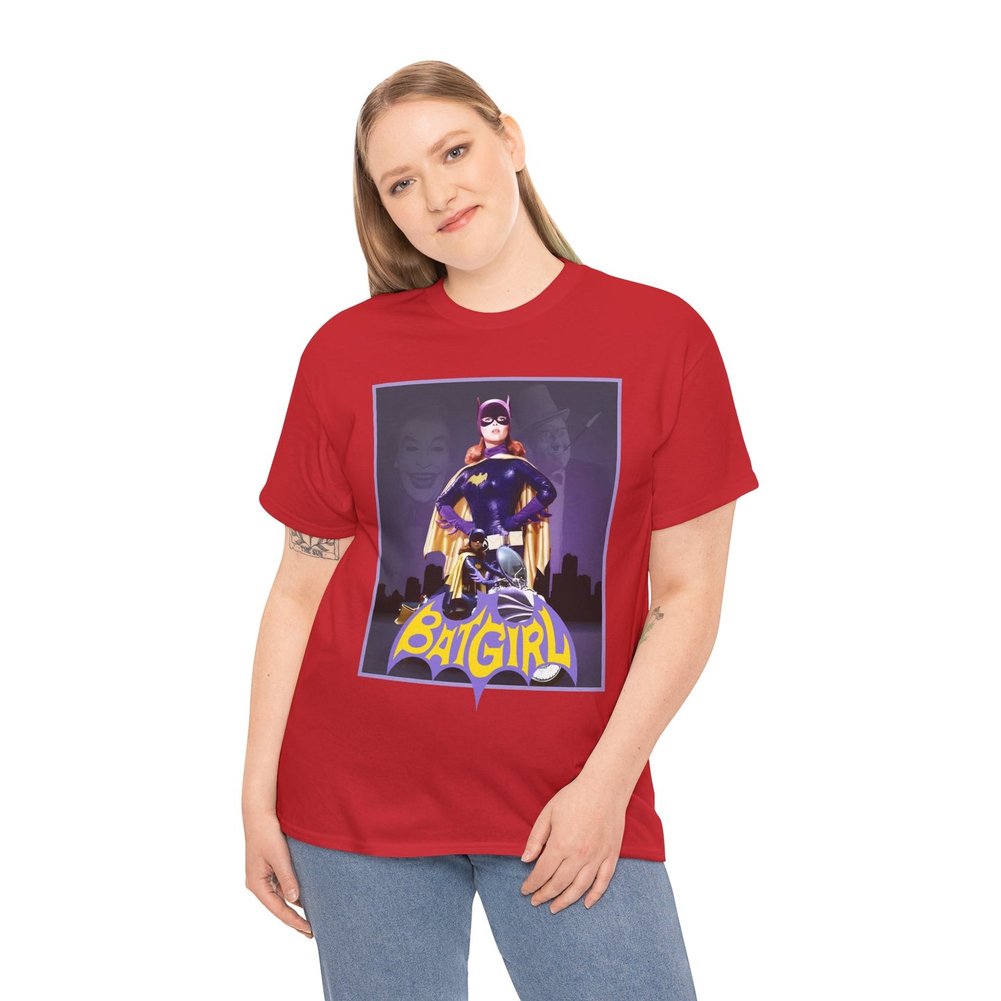 Batgirl T-Shirt - Yvonne Craig - Batman 1966 TV Series - Barbara Gordon, Daughter of Commissioner Gordon, Gotham City Hero