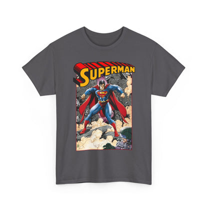 Superman T-Shirt - Tom Grummett Art - DC Comics