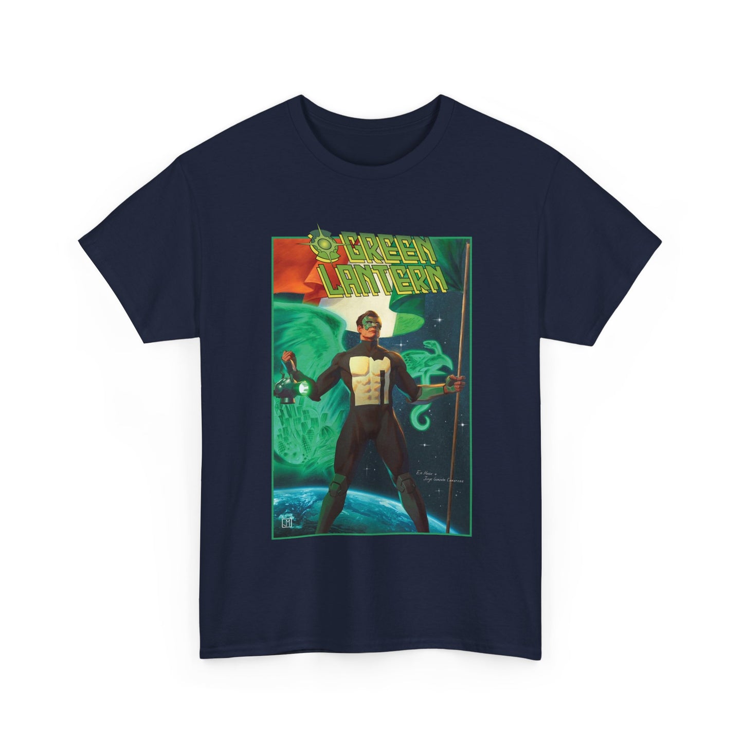 Green Lantern (Kyle Rayner) T-Shirt - Jorge Molina Art - Hispanic Heritage Month Cover - DC Comics