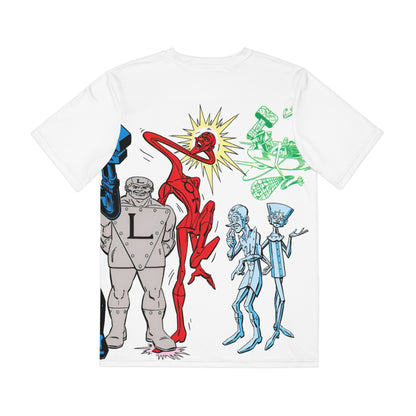 Metal Men All Over Print Tee (Polyester) - Ross Andru Art - DC Comics