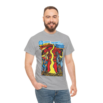 DC Comics Presents #61 T-Shirt - George Perez Art - Superman & OMAC Team-Up - DC Comics