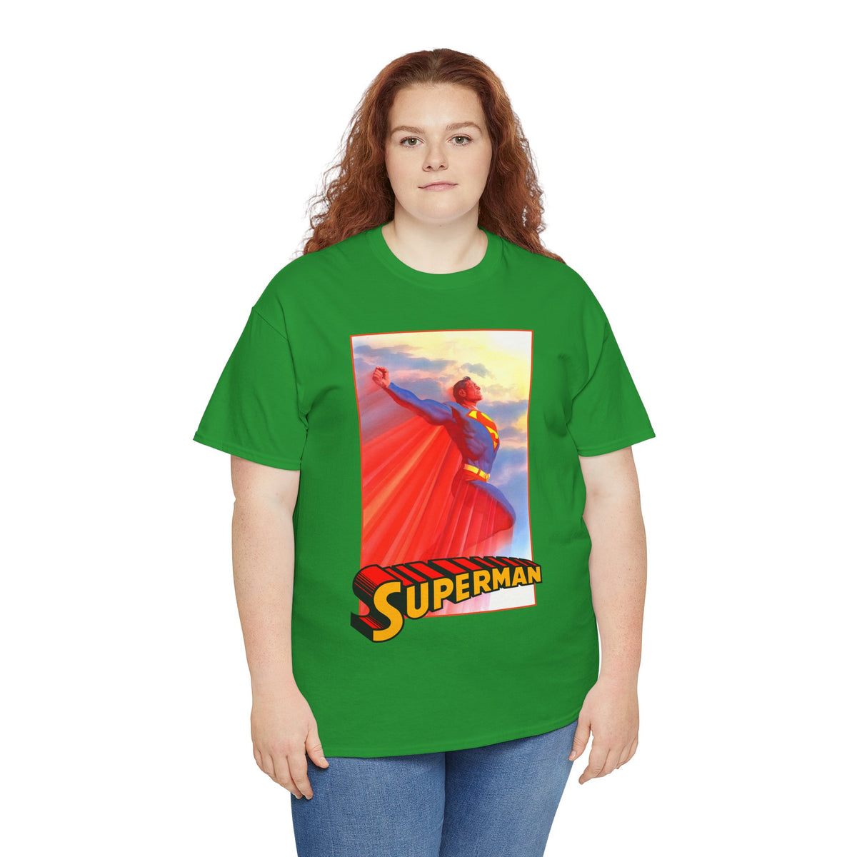 Superman T-Shirt - Alex Ross Art - Man of Steel - DC Comics