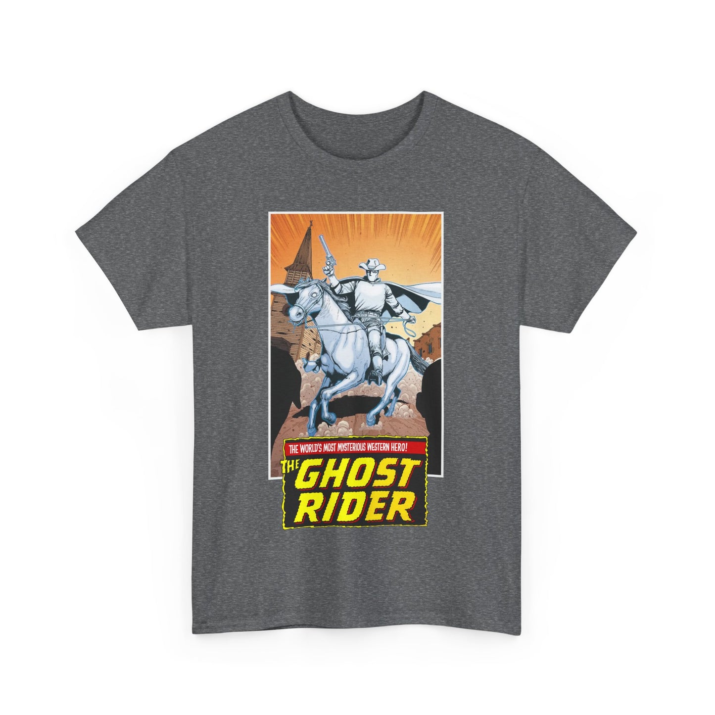 Ghost Rider/Phantom Rider T-Shirt - Carter Slade - Marvel Comics - 1970s Supernatural Western Hero