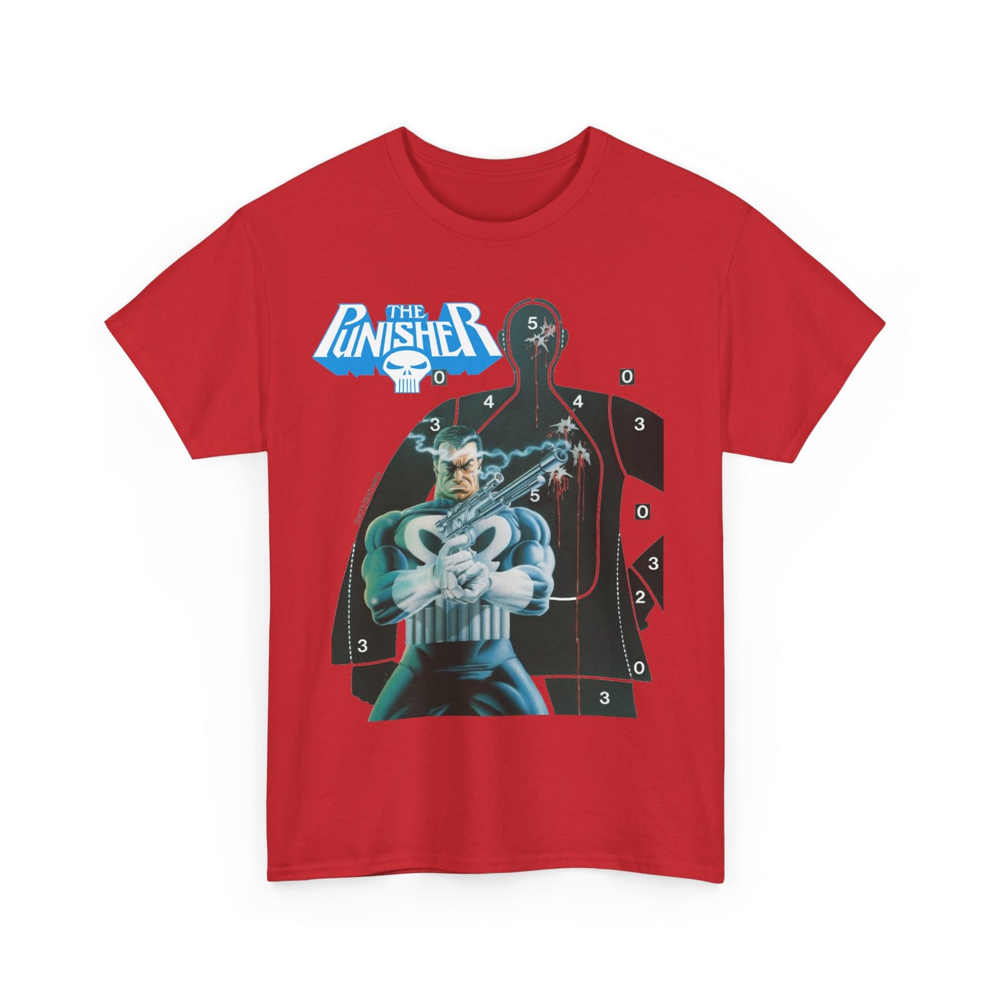 Punisher T-Shirt - Mike Zeck Art - Target Practice - 1985 Mini-Series Cover Art - Marvel Comics