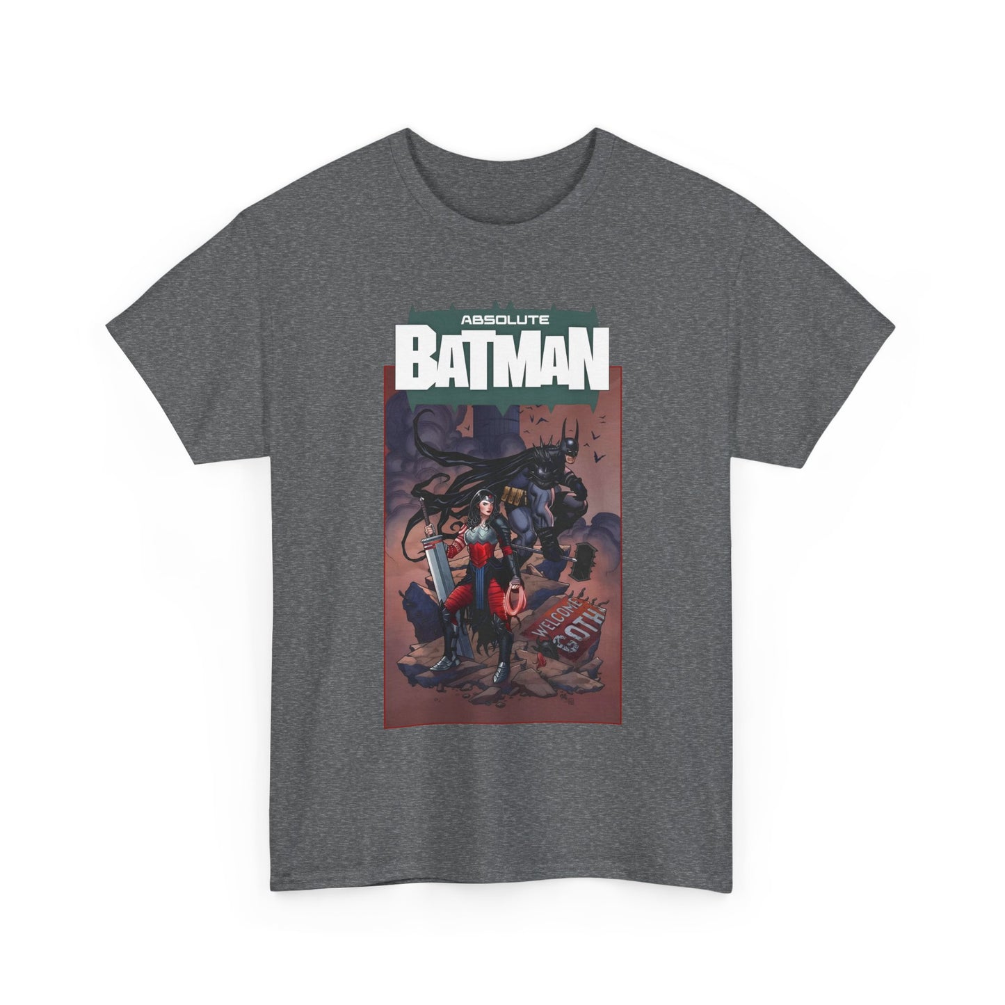 Absolute Batman & Absolute Wonder Woman T-Shirt - Frank Cho Art - DC Comics