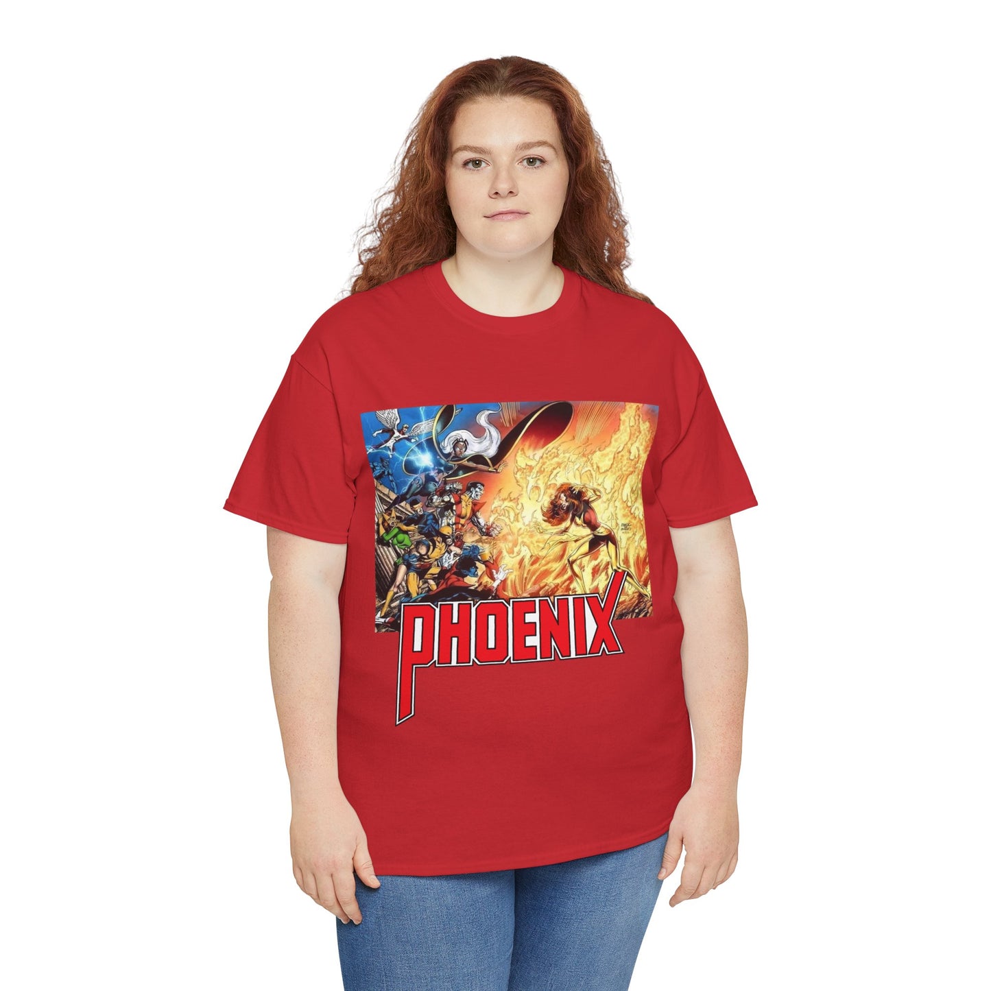 Phoenix T-Shirt - John Byrne Art - Untold X-Men Story - Jean Grey - Marvel Comics - Cyclops, Wolverine
