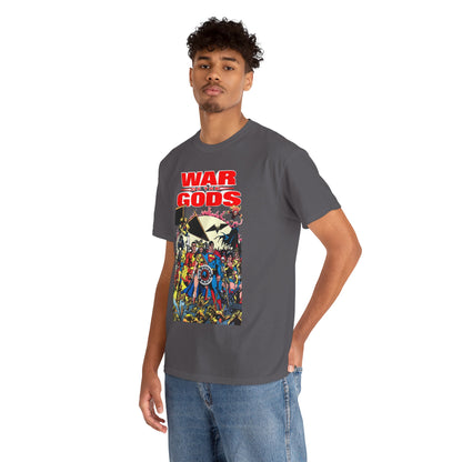 War of the Gods T-Shirt - George Perez Art - Wonder Woman Story - Superman, Captain Marvel, Hawkman, Firestorm, Dr Fate, Troia, Lobo, Batman - DC Comics