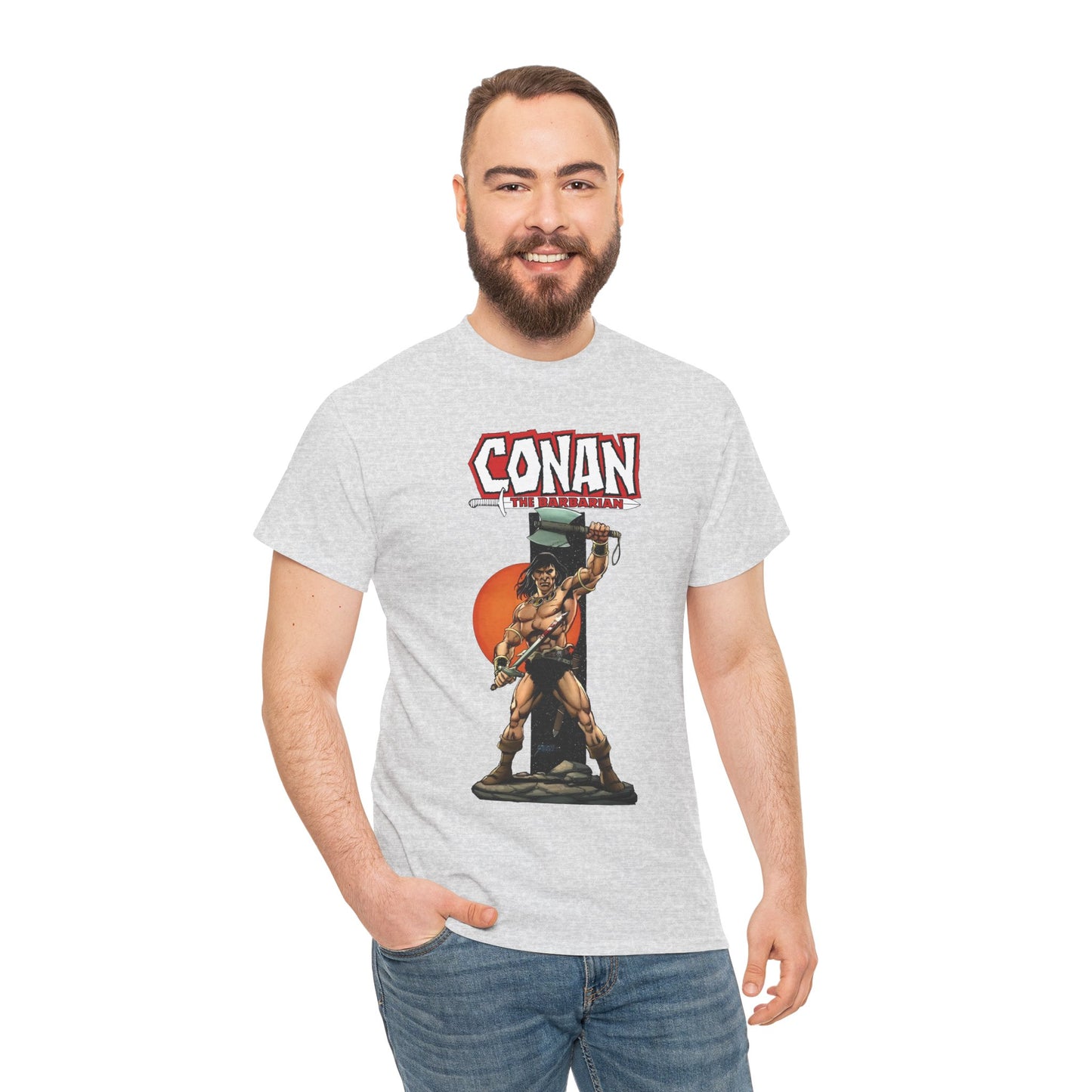 Conan the Barbarian T-Shirt - George Perez Art - Marvel Comics