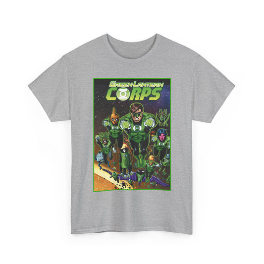 Green Lantern Corps T-Shirt - Brian Bolland Art - DC Comics - Hal Jordan, Tomar Re, Katma Tui