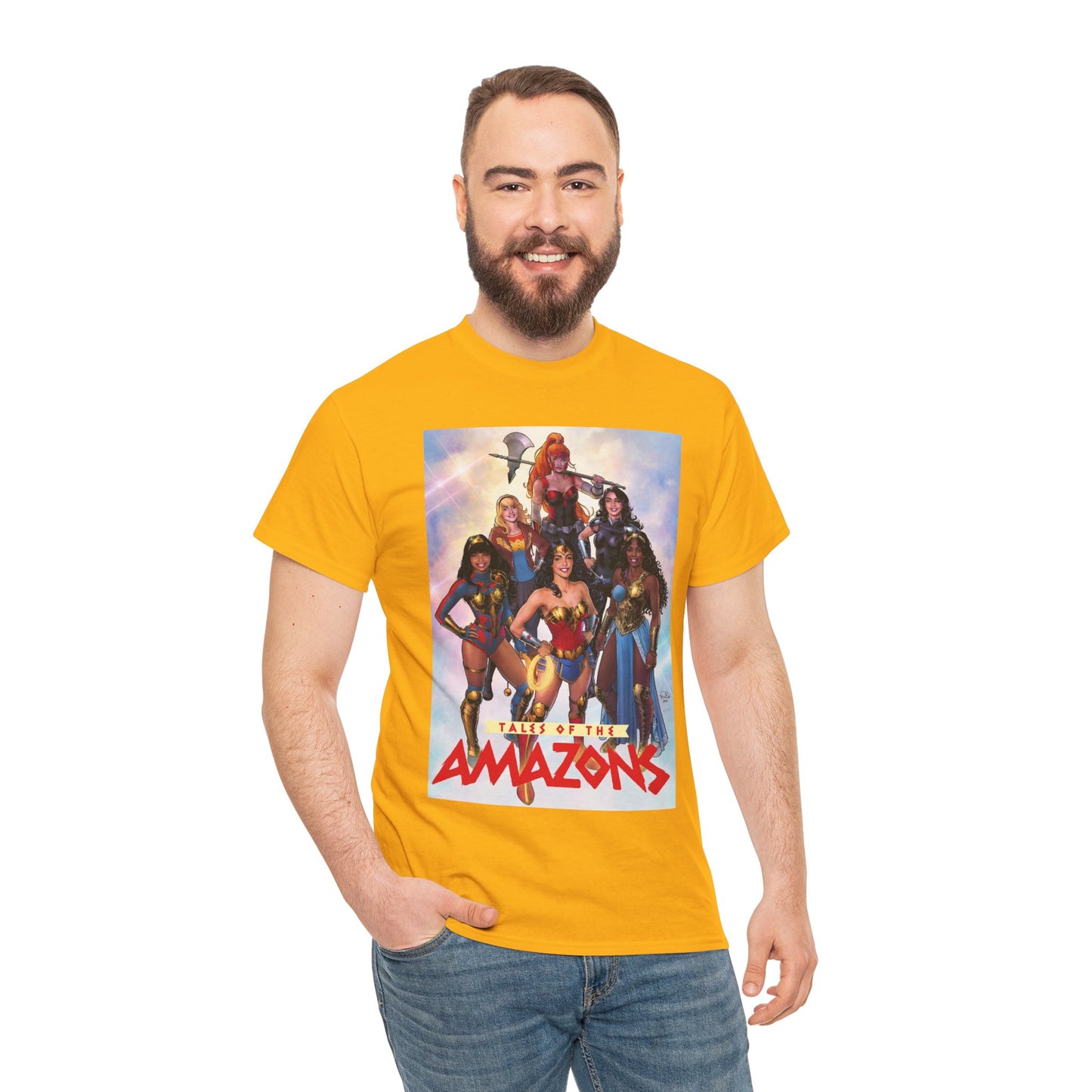 Tales of the Amazons T-Shirt - Nicola Scott Art - Wonder Woman, Wonder Girl, Troia, Nubia, Artemis, Queen Hippolyta, Yara Flor, Donna Troy - DC Comics