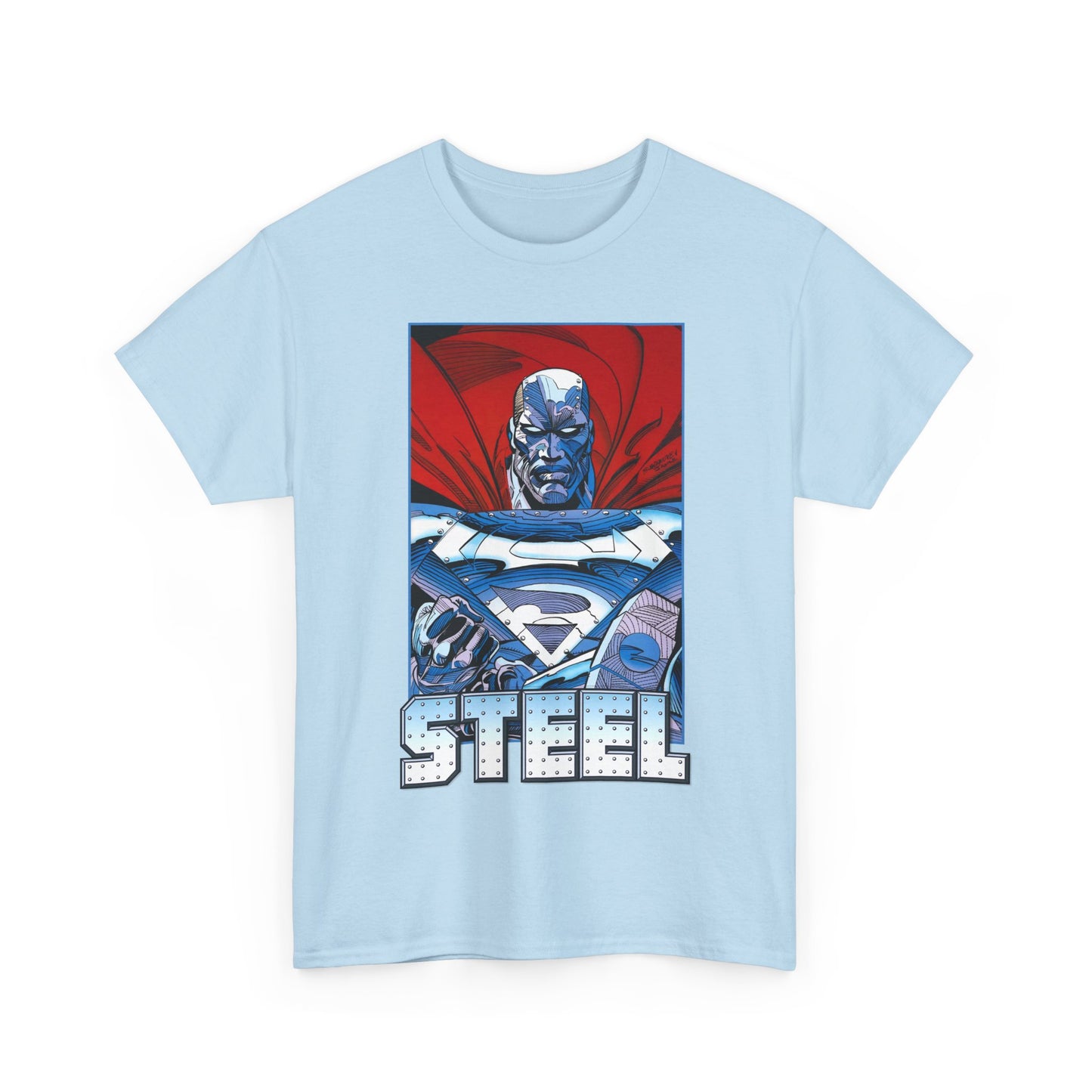 Steel T-Shirt - Superman Family - Reign of the Supermen - John Henry Irons - Steelworks - DC Comics