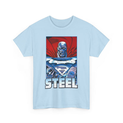 Steel T-Shirt - Superman Family - Reign of the Supermen - John Henry Irons - Steelworks - DC Comics