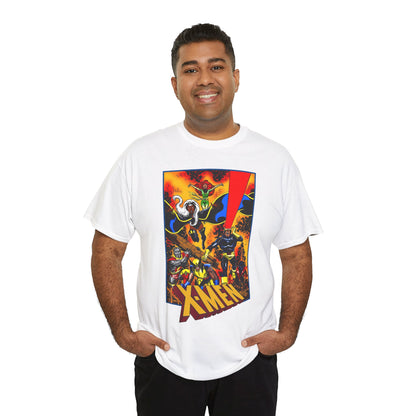 X-men T-Shirt - John Byrne Art - Phoenix, Wolverine, Cyclops, Storm, Nightcrawler, Colossus - Marvel Comics