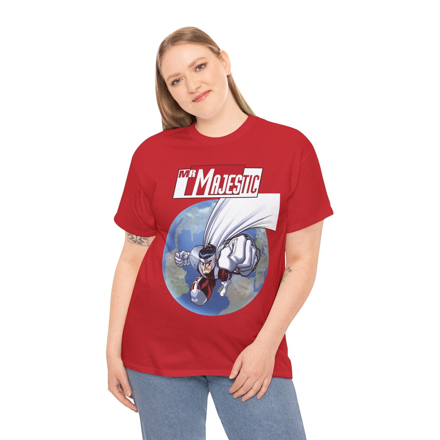 Mr. Majestic T-Shirt - Ed McGuiness Variant Cover Art - DC/Wildstorm Comics