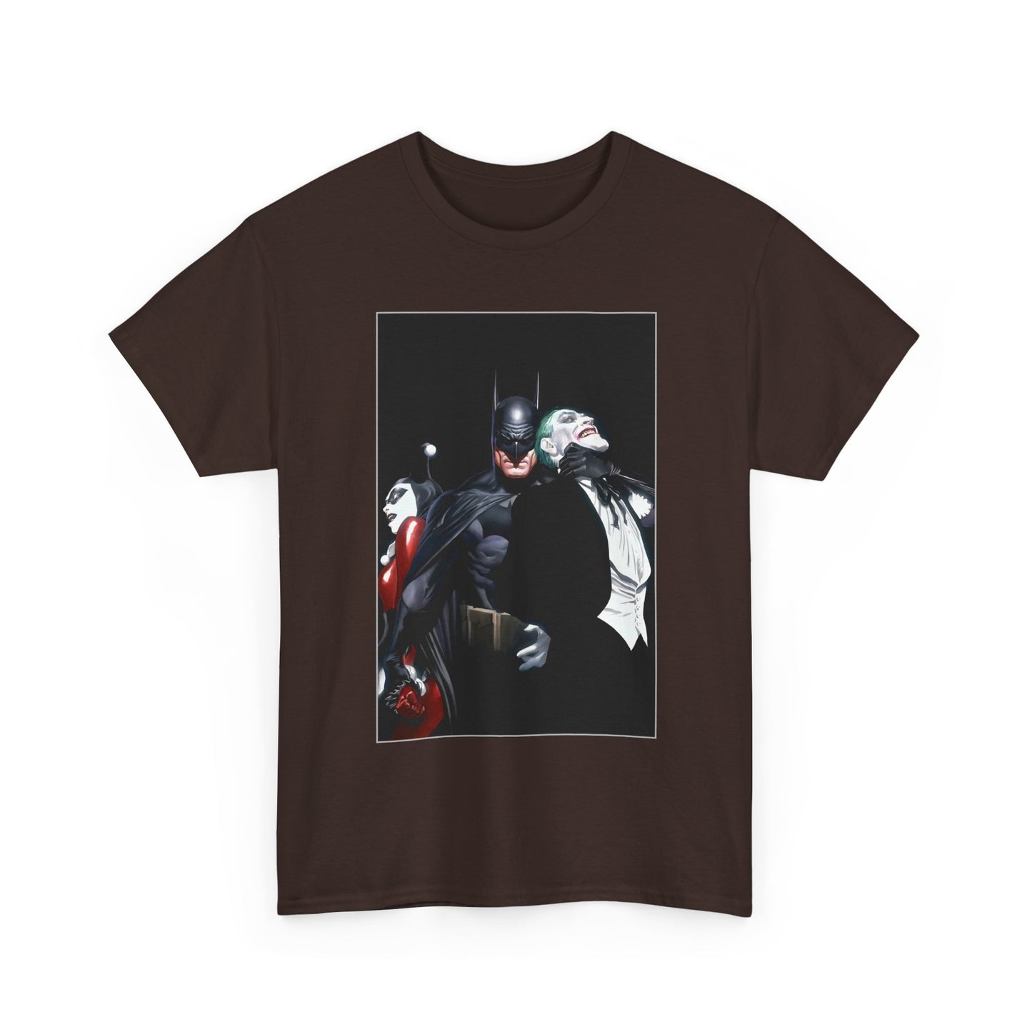Batman T-Shirt - Alex Ross Art - Joker & Harley Quinn - DC Comics