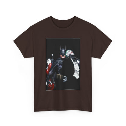 Batman T-Shirt - Alex Ross Art - Joker & Harley Quinn - DC Comics