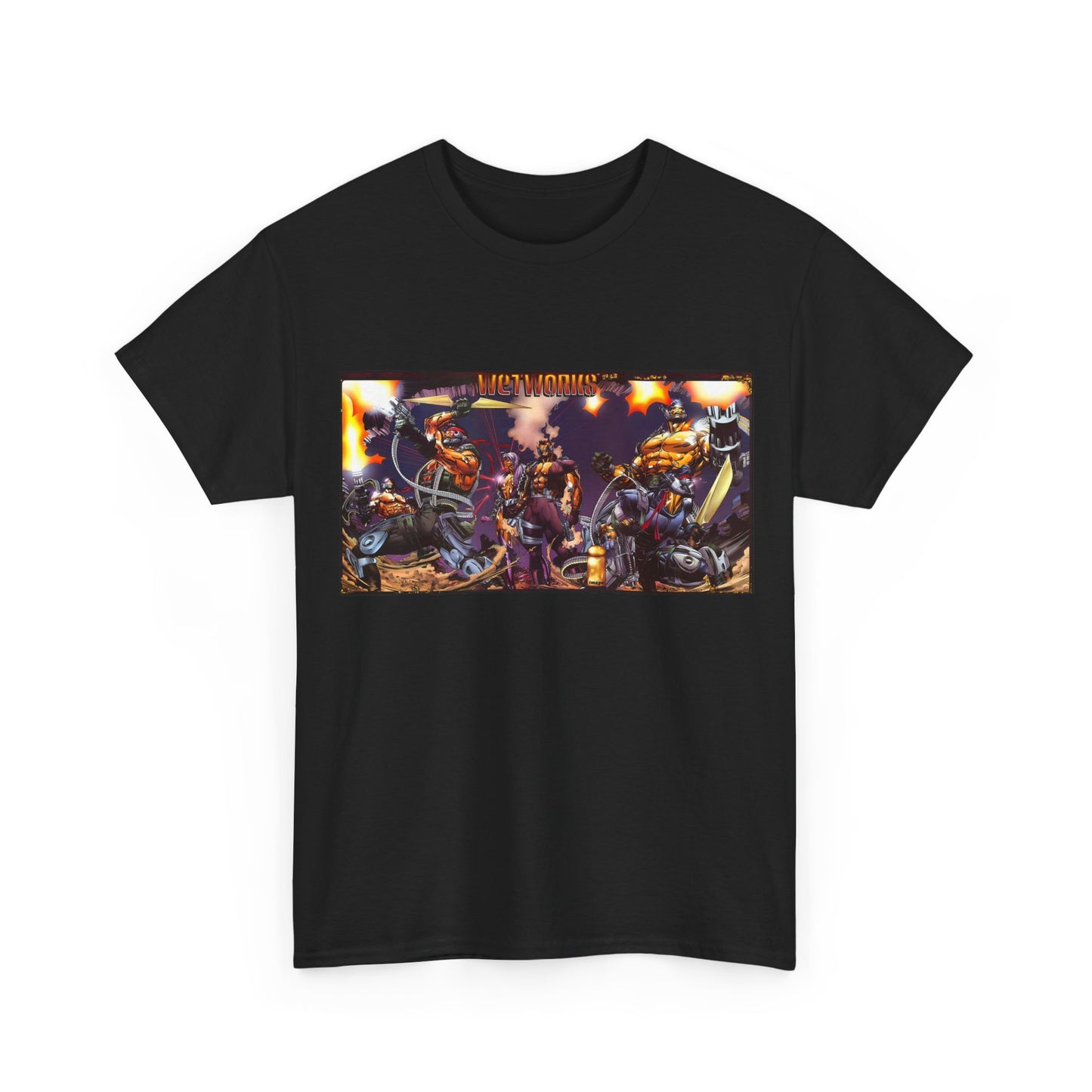 Wetworks T-Shirt - Whilce Portacio Art - #1 Cover - Dane, Mother One, Persephone, Claymore - Image Comics
