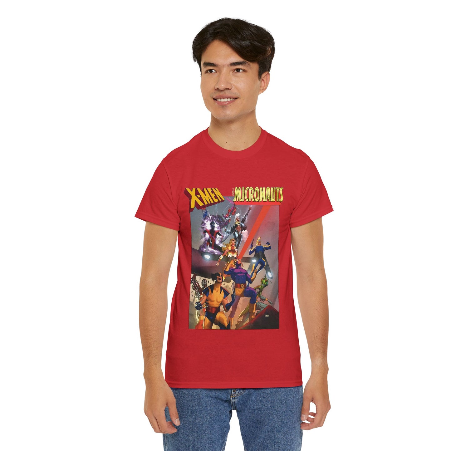 Uncanny X-Men/Micronauts T-Shirt - Taurin Clarke Art - Marvel Comics