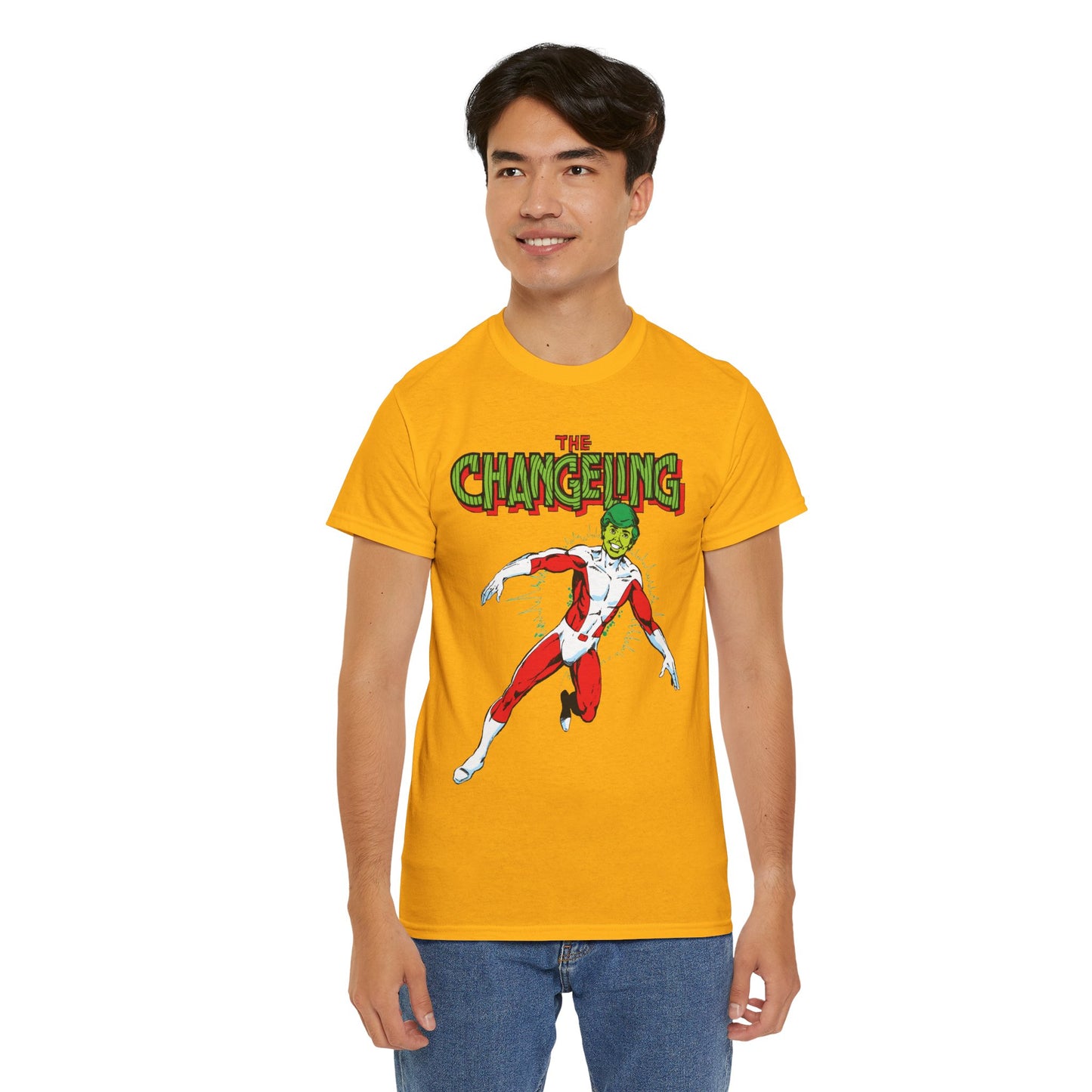 Changeling T-Shirt - George Perez Art - New Teen Titans Member - Beast Boy, Former Doom Patrol Member - Garfield Logan - DC Comics