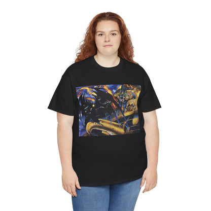 Batman Universe T-Shirt - Joe Quesada Art - 1990s Knightfall Era - Azrael, Robin, Bane - DC Comics