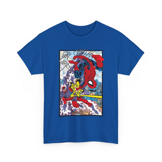 Spider-Man Vs Magneto T-Shirt - Erik Larsen Art - Marvel Comics