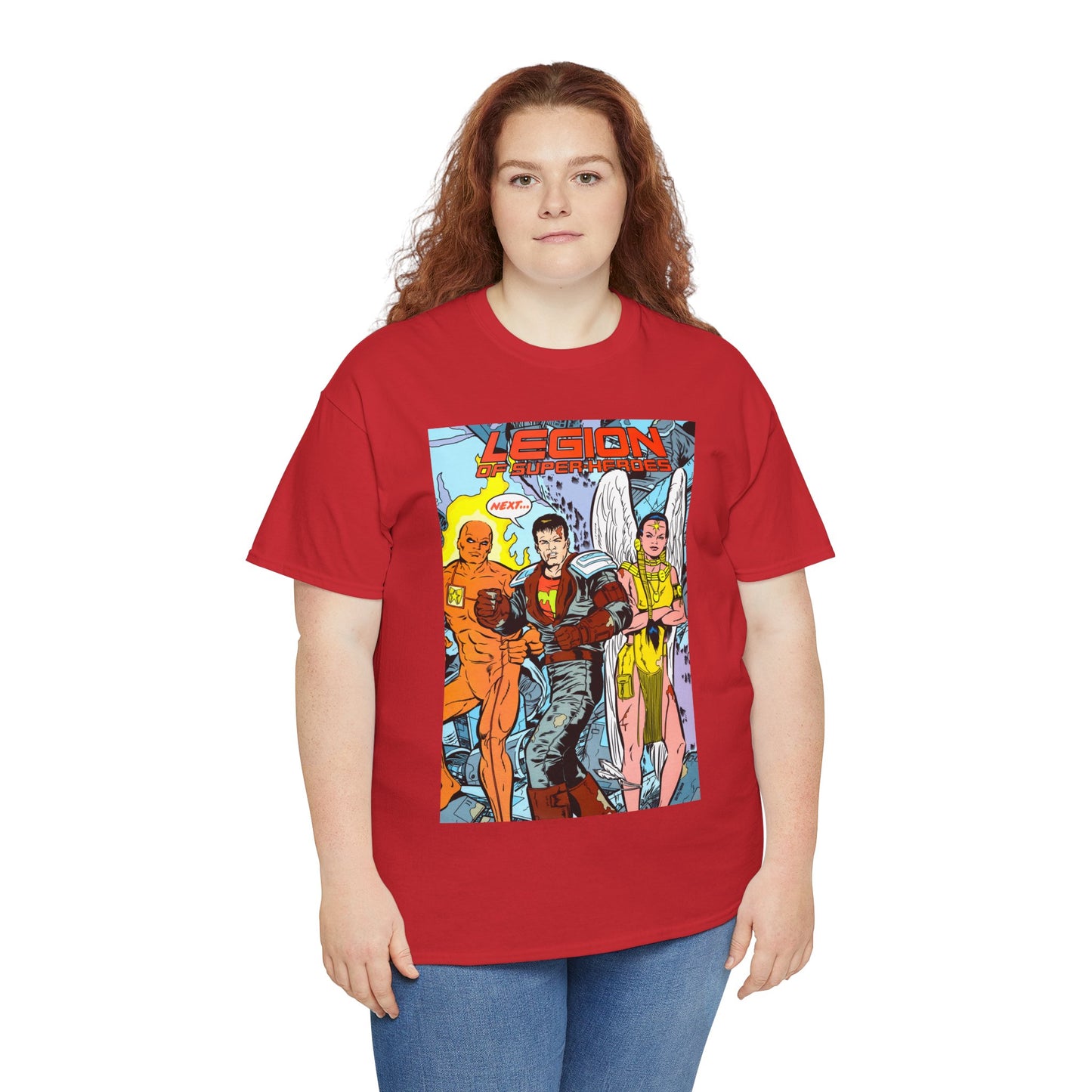 Legion of Super-Heroes #54 T-Shirt - Keith Giffen Art - DC Comics - LOSH