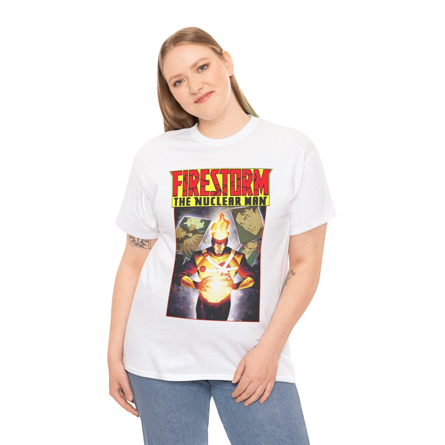 Firestorm the Nuclear Man T-Shirt - Rafael De Latorre - New 2026 Series - Ronnie Raymond & Martin Stein - DC Comics