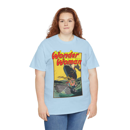 Wonder Woman Vs Cheetah T-Shirt - Rich Buckler & Dan Giordano Art - DC Comics