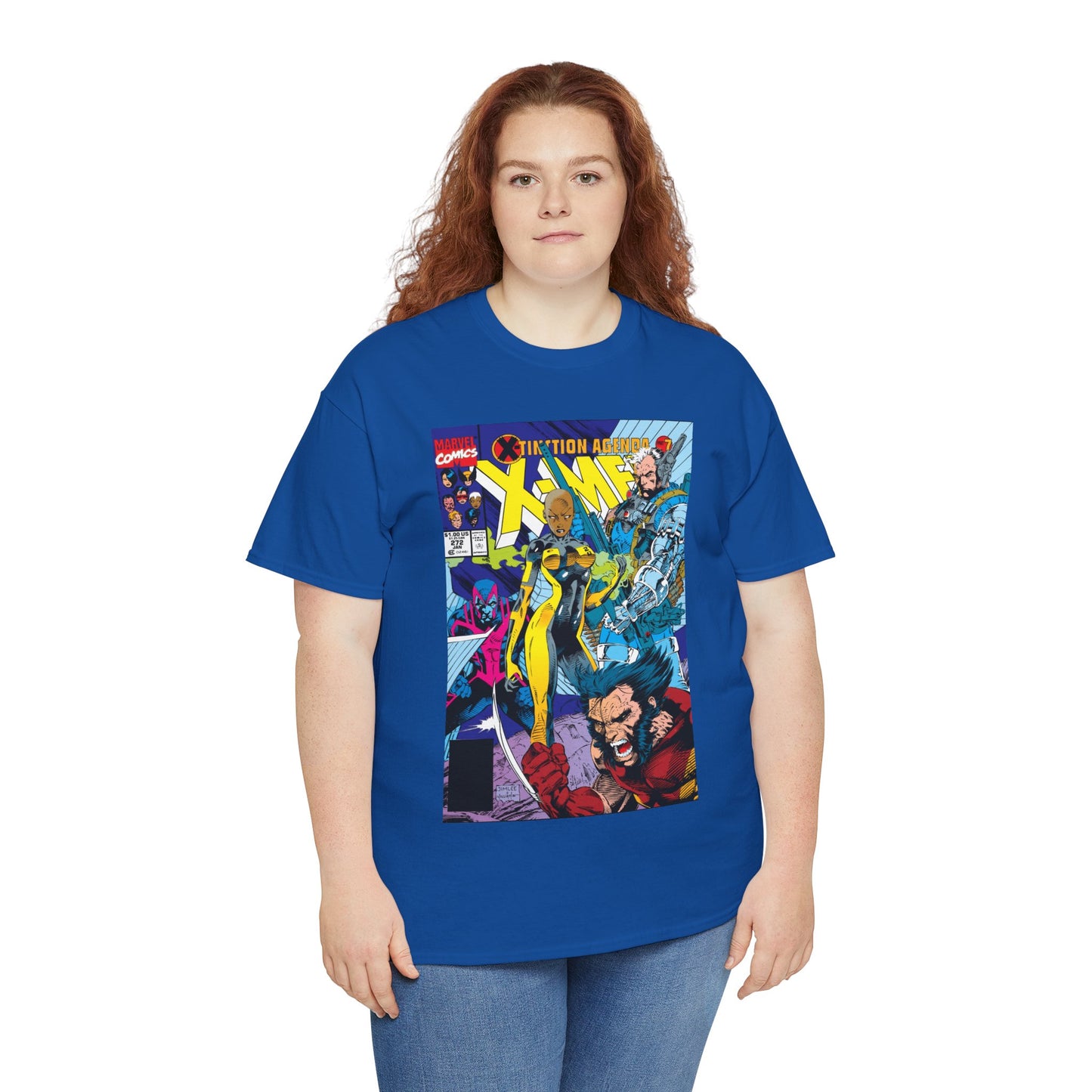 Uncanny X-Men #272 T-Shirt - Jim Lee Art - Marvel Comics