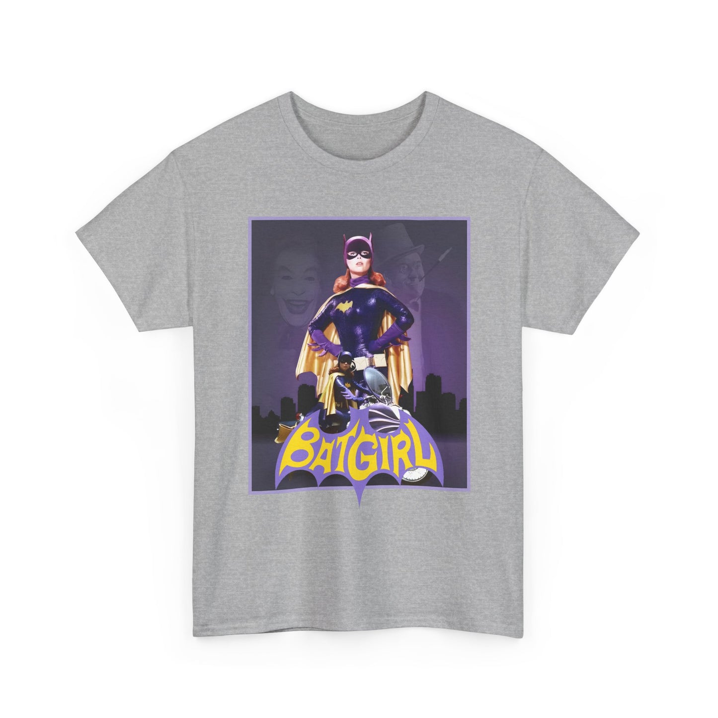 Batgirl T-Shirt - Yvonne Craig - Batman 1966 TV Series - Barbara Gordon, Daughter of Commissioner Gordon, Gotham City Hero