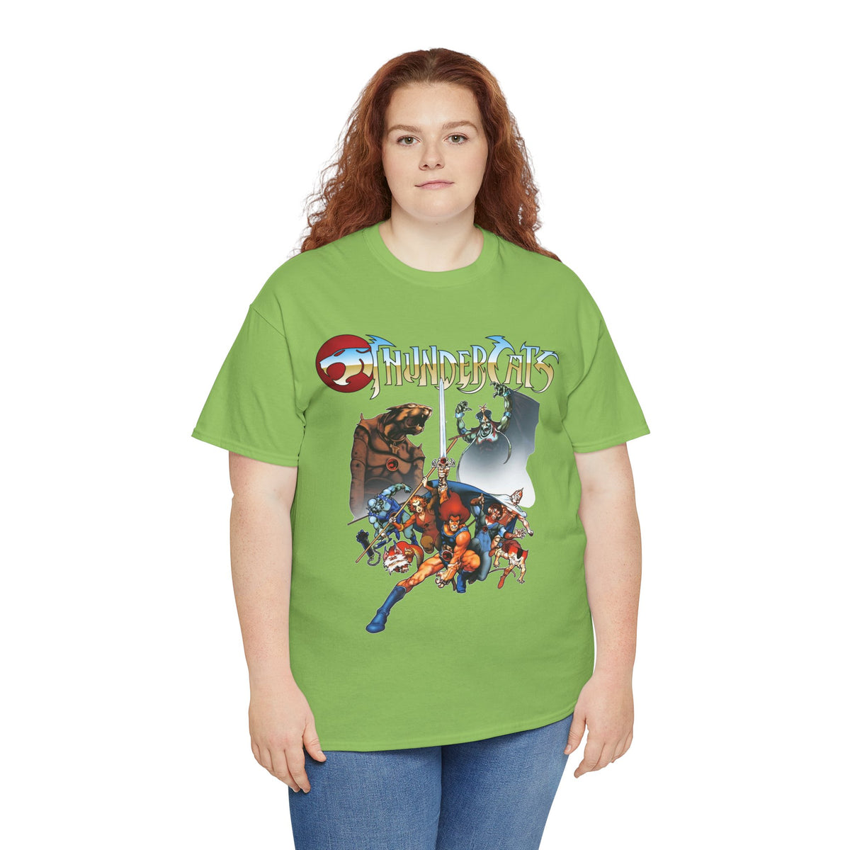 Thundercats T-Shirt - Lion-O, Panthro, Cheetara, Tygra, Snarf, WilyKit and WilyKat, Mumm-Ra