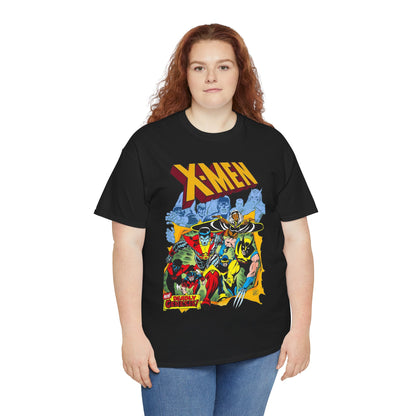 Giant-Sized X-Men T-Shirt - Dave Cockrum Art - Wolverine, Storm, Colossus, Cyclops, Nightcrawler, Thunderbird - New Chris Claremont Era - Marvel Comics