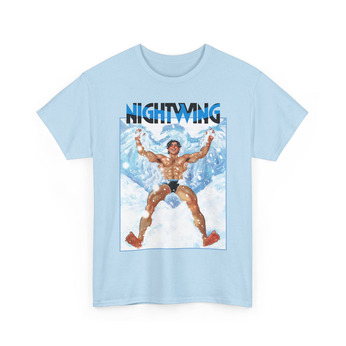 Nightwing T-Shirt - Nick Robles Art - Dick Grayson in the Snow - #111 Cover Art - DC Comics