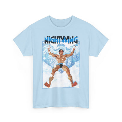 Nightwing T-Shirt - Nick Robles Art - Dick Grayson in the Snow - #111 Cover Art - DC Comics