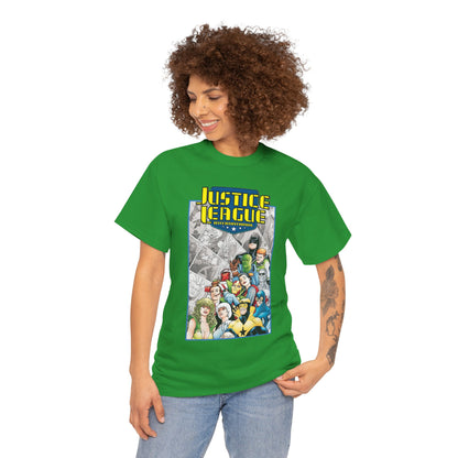 Justice League International T-Shirt - Kevin Maguire Art - DC Comics