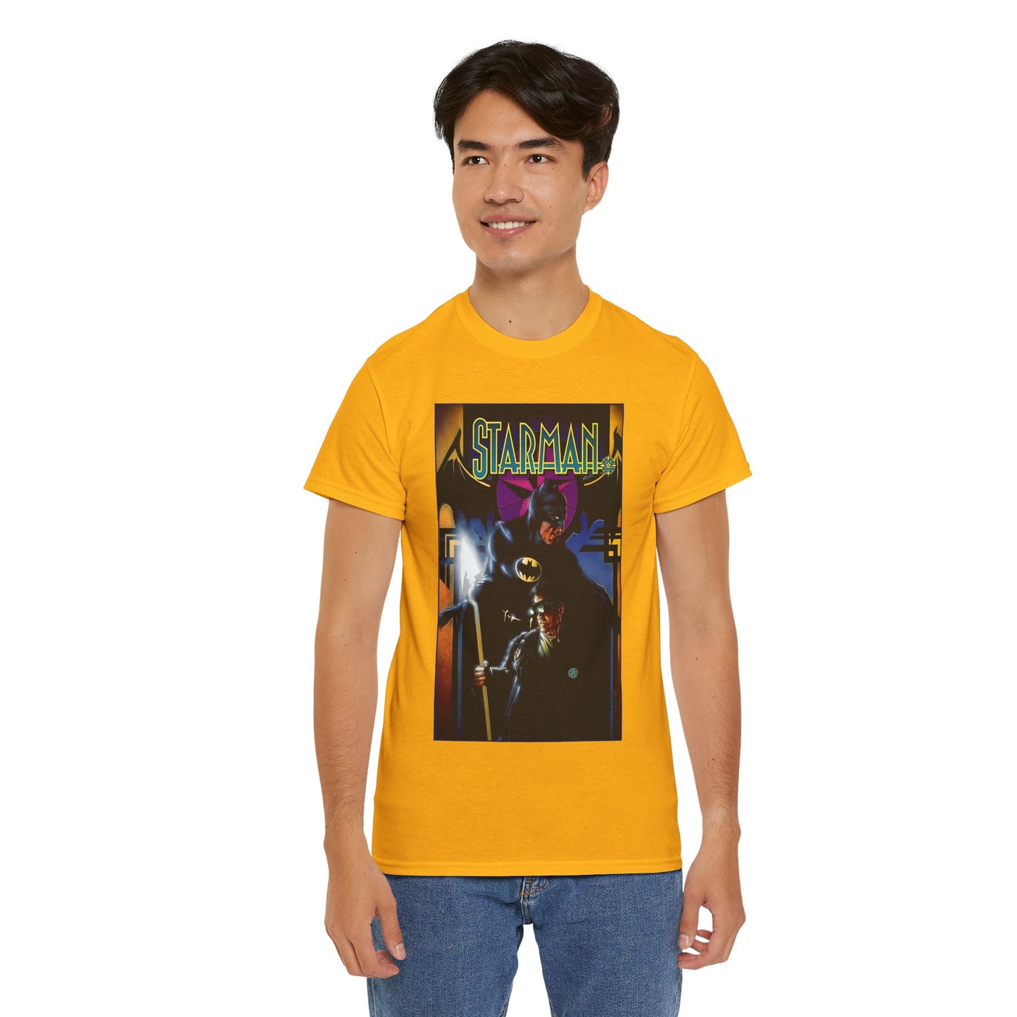 Starman & Batman T-Shirt - Tony Harris Art - Jack Knight - DC Comics