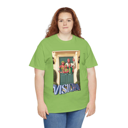 Vision T-Shirt - Mike Del Mundo Art - Avengers Member - The Visions Family - Tom King Story - Future MCU Series - Marvel Comics