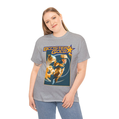 Booster Gold T-Shirt - Don Aguillo Art - Justice League: The Omega Act - DC Comics