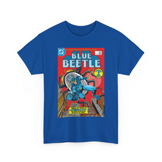Blue Beetle #1 T-Shirt - Paris Cullins Art - Ted Kord - DC Comics