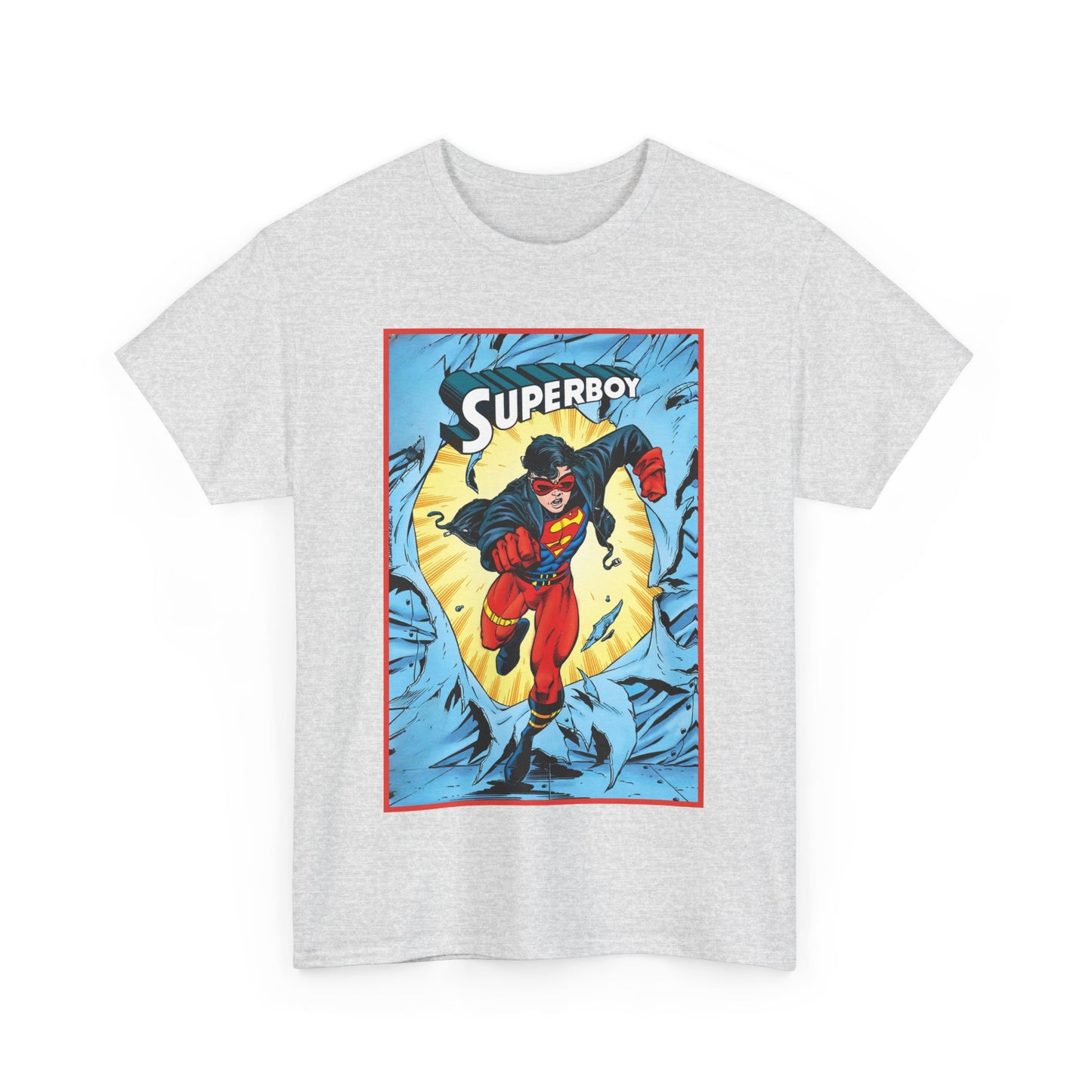Superboy T-Shirt - Tom Grummett Art - Reign of the Supermen Storyline from the 1990s - Kon-El, Connor Kent - Superman Family - DC Comics