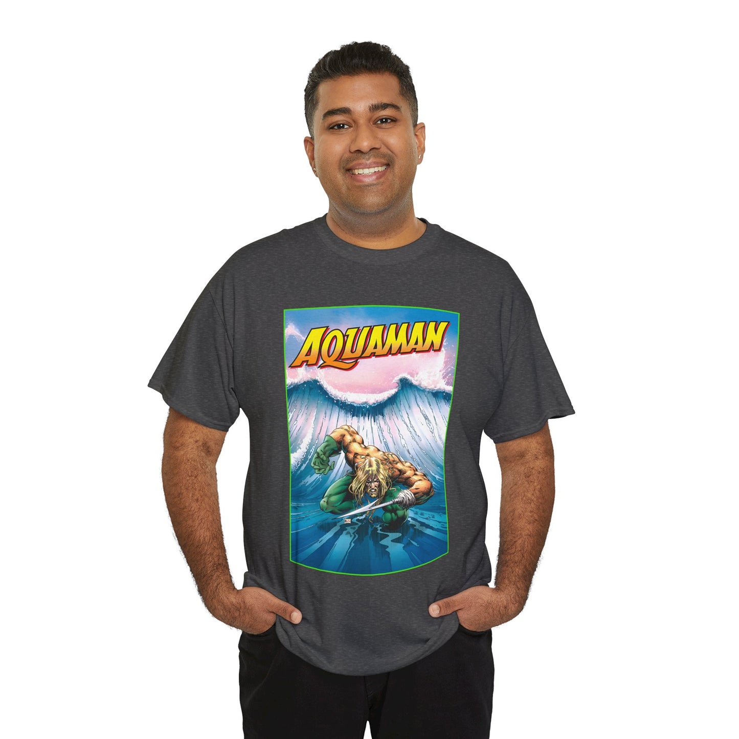 Aquaman T-Shirt - Justice League Member & Leader - Arthur Curry - Atlantis - DC Comics
