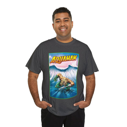 Aquaman T-Shirt - Justice League Member & Leader - Arthur Curry - Atlantis - DC Comics