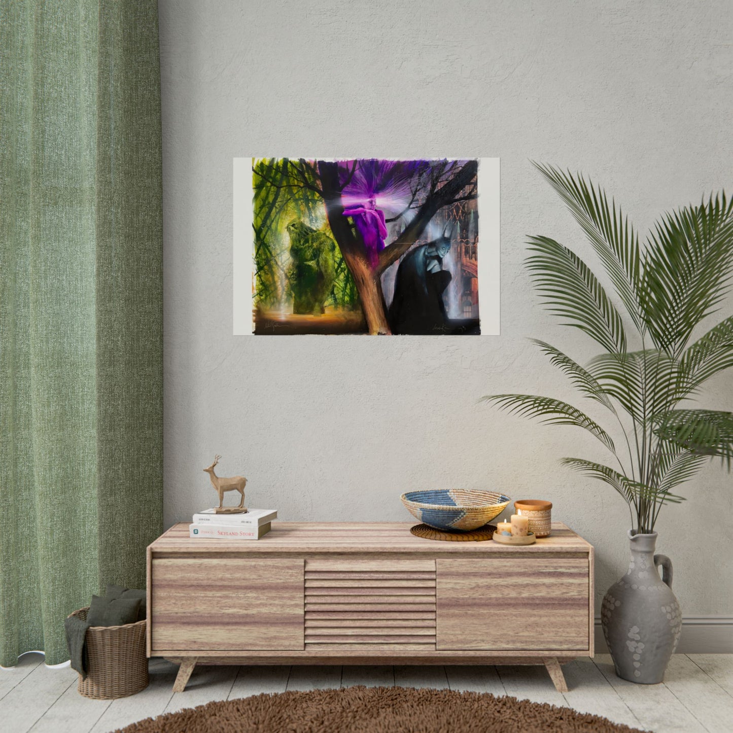 Black Orchid Rolled Poster - Dave McKean Art - Batman & Swamp Thing - DC/Vertigo Comics - Multiple Sizes Up to 24"x36"