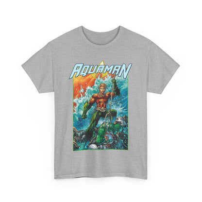Aquaman T-Shirt - Jim Lee Art - DC New 52 - Arthur Curry, King of Atlantis - DC Comics