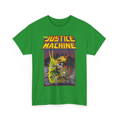 Justice Machine T-Shirt - John Byrne Art - Comico Comics