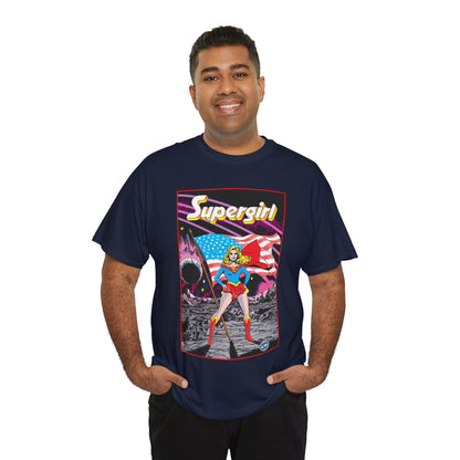 Supergirl T-Shirt - 1980s Art - 2026 Movie with Milly Alcock - DC Comics