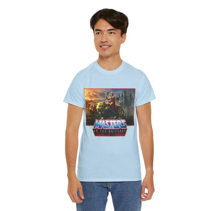 He-Man & Battle Cat T-Shirt- Masters of the Universe, MOTU - New 2026 Movie with Nicholas Galitzine