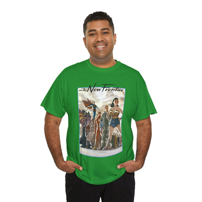 DC: The New Frontier T-Shirt - Darwyn Cooke Art - Superman, Wonder Woman, Flash, Batman - DC Comics