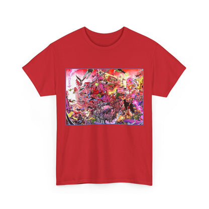 Crisis on Infinite Earths/DC Legends T-Shirt - George Perez Art - DC Comics